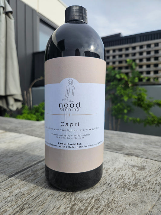 1L Professional Tanning Solution - Capri 10% DHA